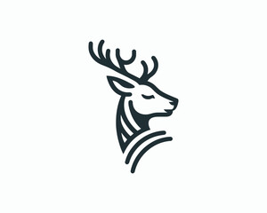 deer head vector