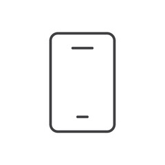 Phone icon flat and simple set design