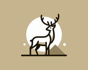 Obraz premium illustration of a deer