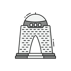 Mizar e quaid vector icon