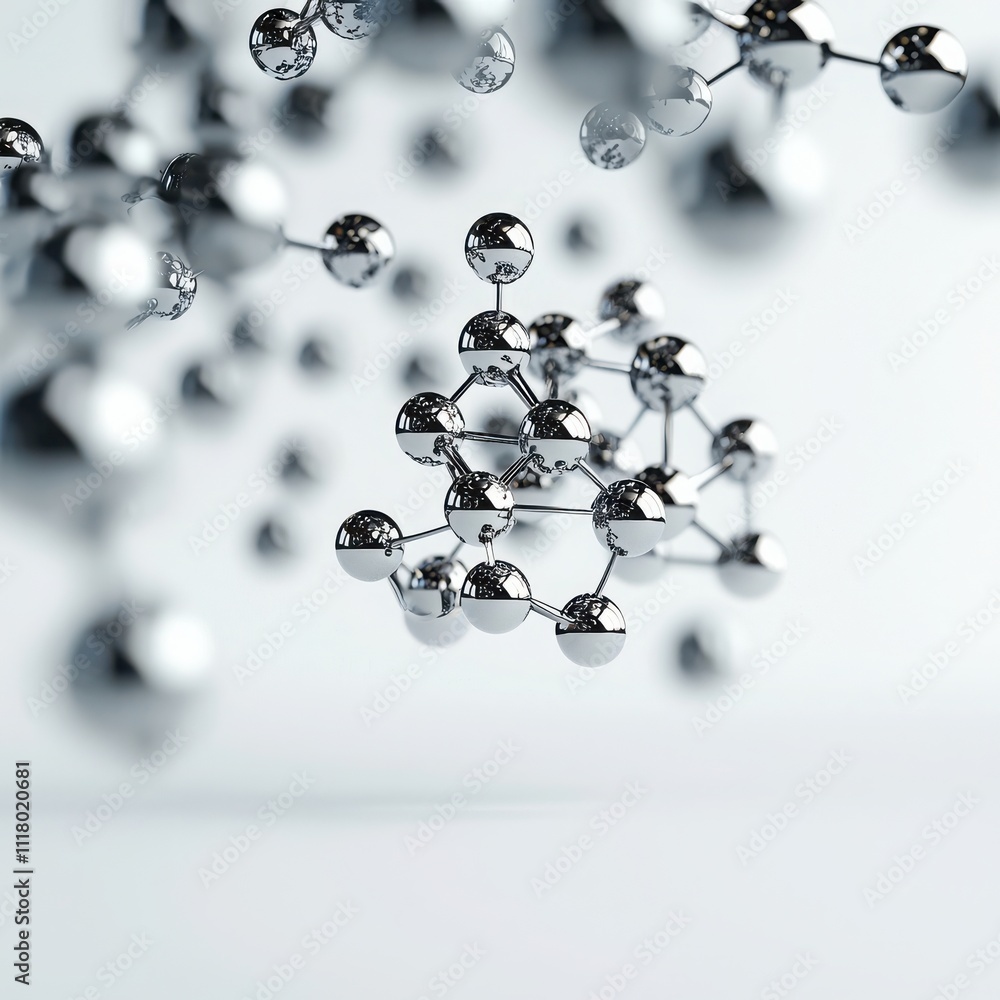 Poster innovative metallic nanostructures design enhancing performance in scientific research laboratory se