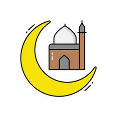 Eid al fitr vector icon
