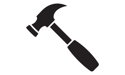 Shovel icon vector design stock illustration-the hammer Calligraphy t shirt design, card, flyer, Hand drawn lettering phrase, svg Files for Cutting Cricut and Silhouette, EPS 10