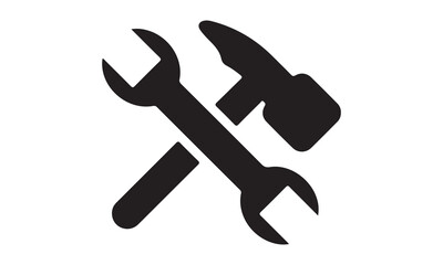 Shovel icon vector design stock illustration-the hammer Calligraphy t shirt design, card, flyer, Hand drawn lettering phrase, svg Files for Cutting Cricut and Silhouette, EPS 10