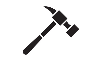 Shovel icon vector design stock illustration-the hammer Calligraphy t shirt design, card, flyer, Hand drawn lettering phrase, svg Files for Cutting Cricut and Silhouette, EPS 10