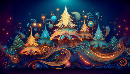 abstract christmas background