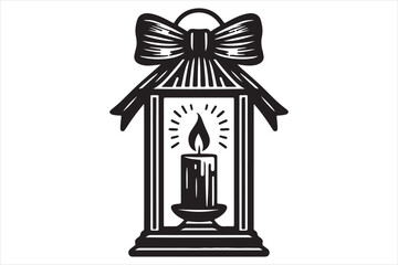 BasCandle lump silhouette 