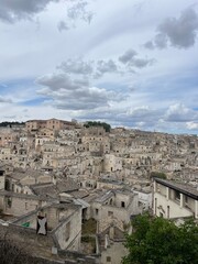 Fototapeta premium view of matera basilicata, Matera, Italy