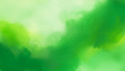 Abstract green watercolor background for your design, watercolor background concept