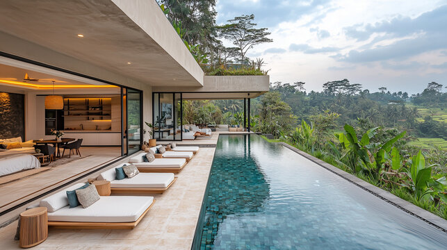 Luxury Villa Infinity Pool Bali Escape 