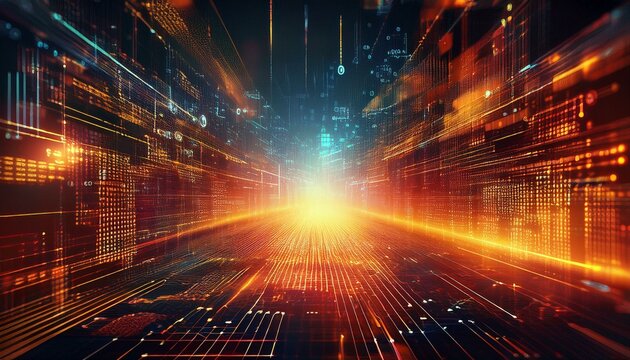 programming code abstract technology background computer network concept