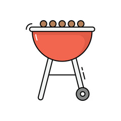 Barbecue vector icon