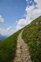 road in the mountains, Swiss Alps