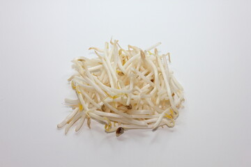 白いもやし: シンプルで美しい