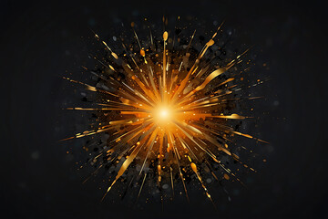 Obraz premium fireworks in the night sky