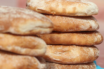 Moroccan Bread Close Up