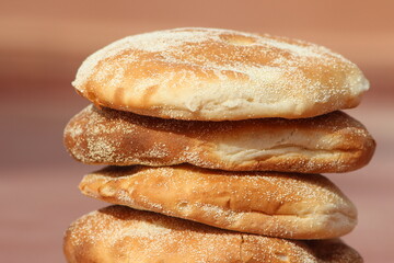 Moroccan Bread Close Up