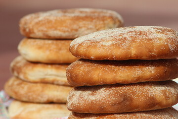 Moroccan Bread Close Up