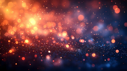 Fototapeta premium Bokeh Team Leadership concept as Bokeh digital art background featuring blurred lights and leadership elements symbolizing guidance and community management ideal for advertisements with copy space. i