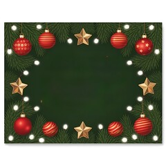 Beautiful christmas eve concept with copy space