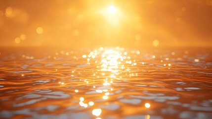 Glossy light reflection on water surface symbolizing clarity and epiphany with copy space concept as A glossy background featuring light reflections on a water surface symbolizing clarity and epiphany
