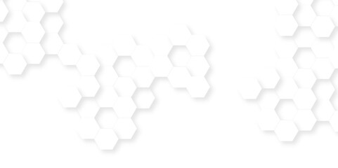 Abstract background with lines. Modern simple style hexagonal graphic concept. Background with hexagons