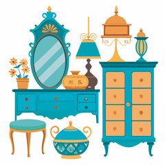 illustration of furniture