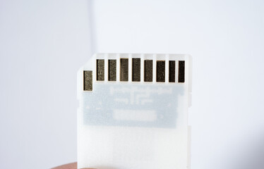 Close up of Micro SD-Card Adapter