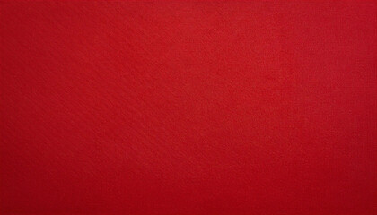Red Fabric Texture Background Solid Scarlet Textile Close Up