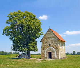 UNESCO tentative list - Church of St. Margharet in Kopcany. The church is a part of the Mikulcice - Kopcany agglomeration, which belonged to main centres of the Great Moravian Empire
