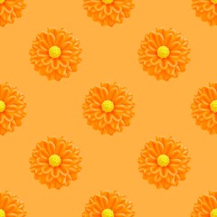 Fototapeta premium seamless floral pattern
