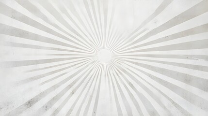 Abstract White Sunburst Design Wall Texture