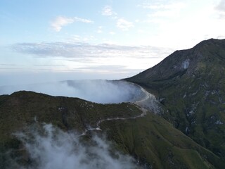 Vulkankrater Ijen in Indonesien