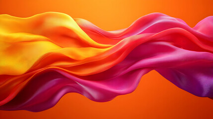 Fototapeta premium Soft Abstract Pongal Traditions concept as Soft abstract digital art illustrating Pongal traditions with flowing colors and cultural symbols representing the essence and joy of the festival for magazi