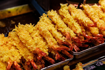 These exquisite and delicious Tempura Shrimp are freshly prepared and ready to serve now