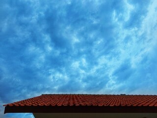 Roof and sky