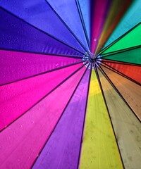 Colorful umbrella background