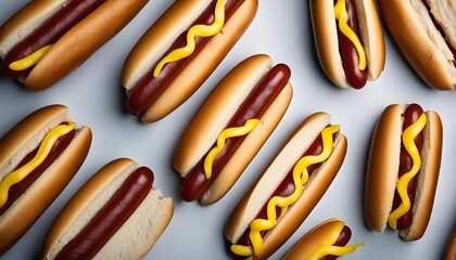 Hot Dogs with Mustard