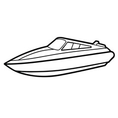 A black and white drawing of a plane with a line through the top