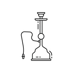 Hookah vector icon