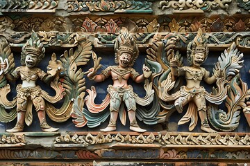 Fototapeta premium hindu deity statue