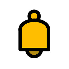 bell icon for graphic design