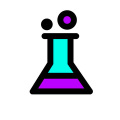 chemical icon illustration