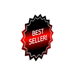 best seller label icon for graphic design