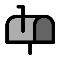 mail box icon for graphic design
