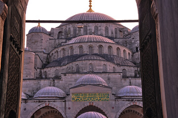 Sultan Ahmet Mosque (Blue Mosque) in Istanbul, Turkey.