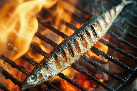 魚, 秋刀魚, 秋, 食事, 火, 炭火, 旬, 焼き魚, fish, autumn swordfish, autumn, meal, fire, charcoal fire, season, grilled fish