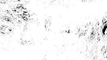 Abstract vector noise. Small particles of debris and dust. Grunge white and black wall background.