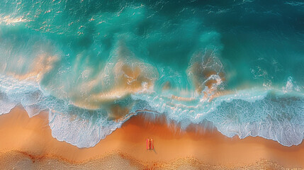 Serene Bliss: Sunbathing by the Seashore