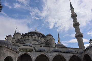 Sultan Ahmet Mosque (Blue Mosque) in Istanbul, Turkey.